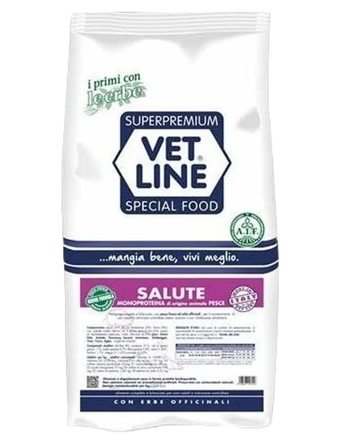 Vet Line cane salute pesce 3 kg  
