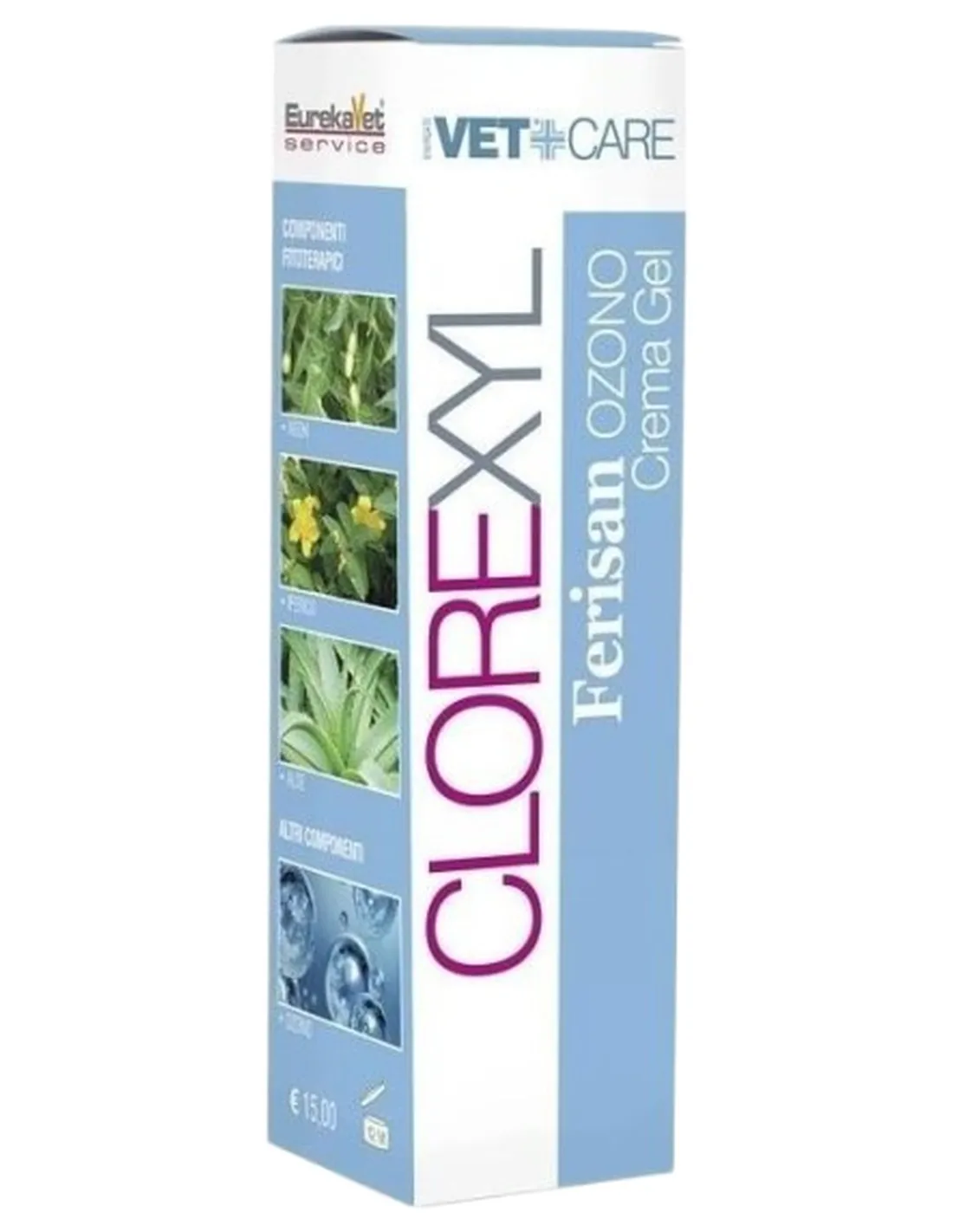 Vetcare clorexyl ferisan ozono crema gel 50 ml  