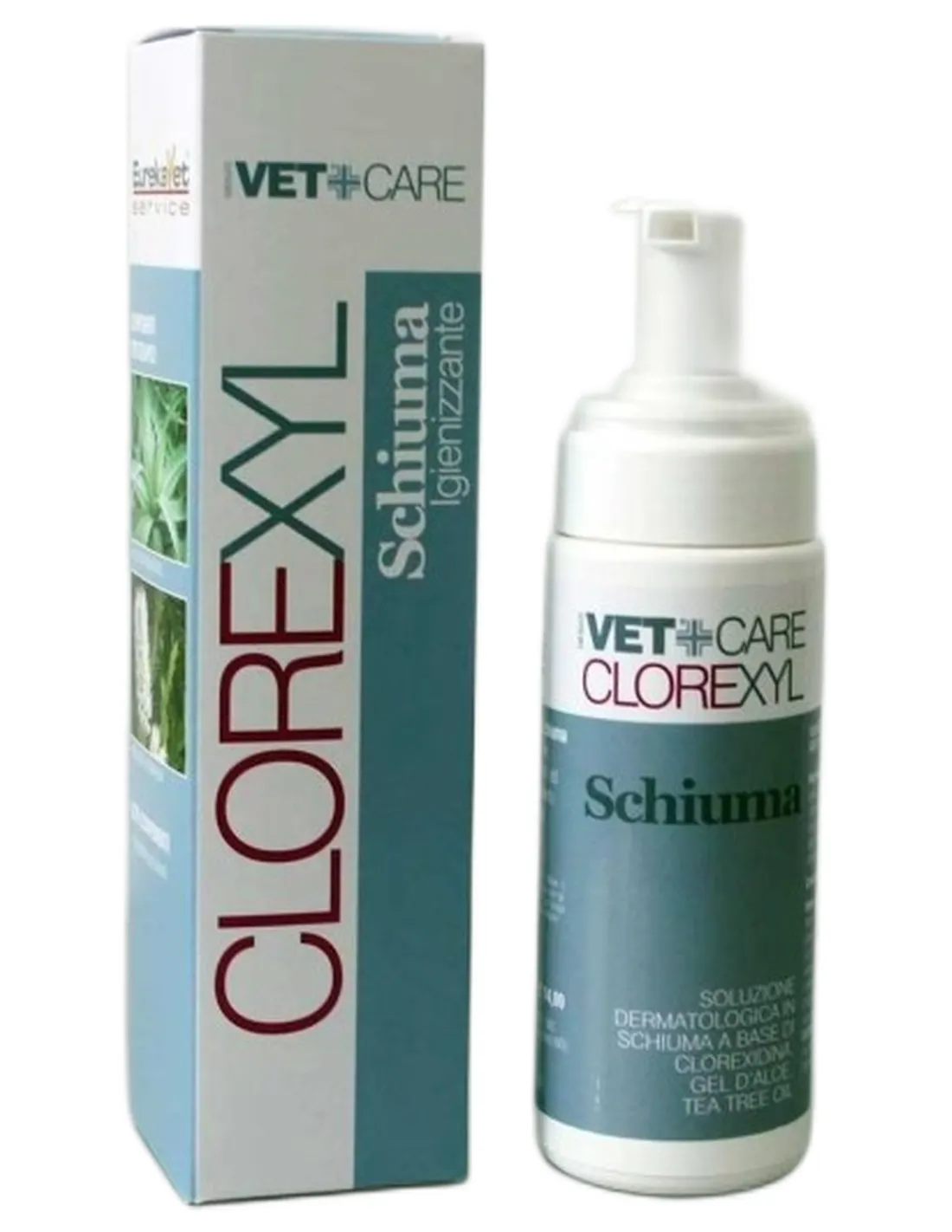 Vetcare clorexyl schiuma 150 ml   Vetcare clorexyl schiuma 150 ml