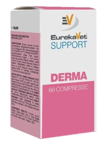 EurekaVet Support derma 60 compresse