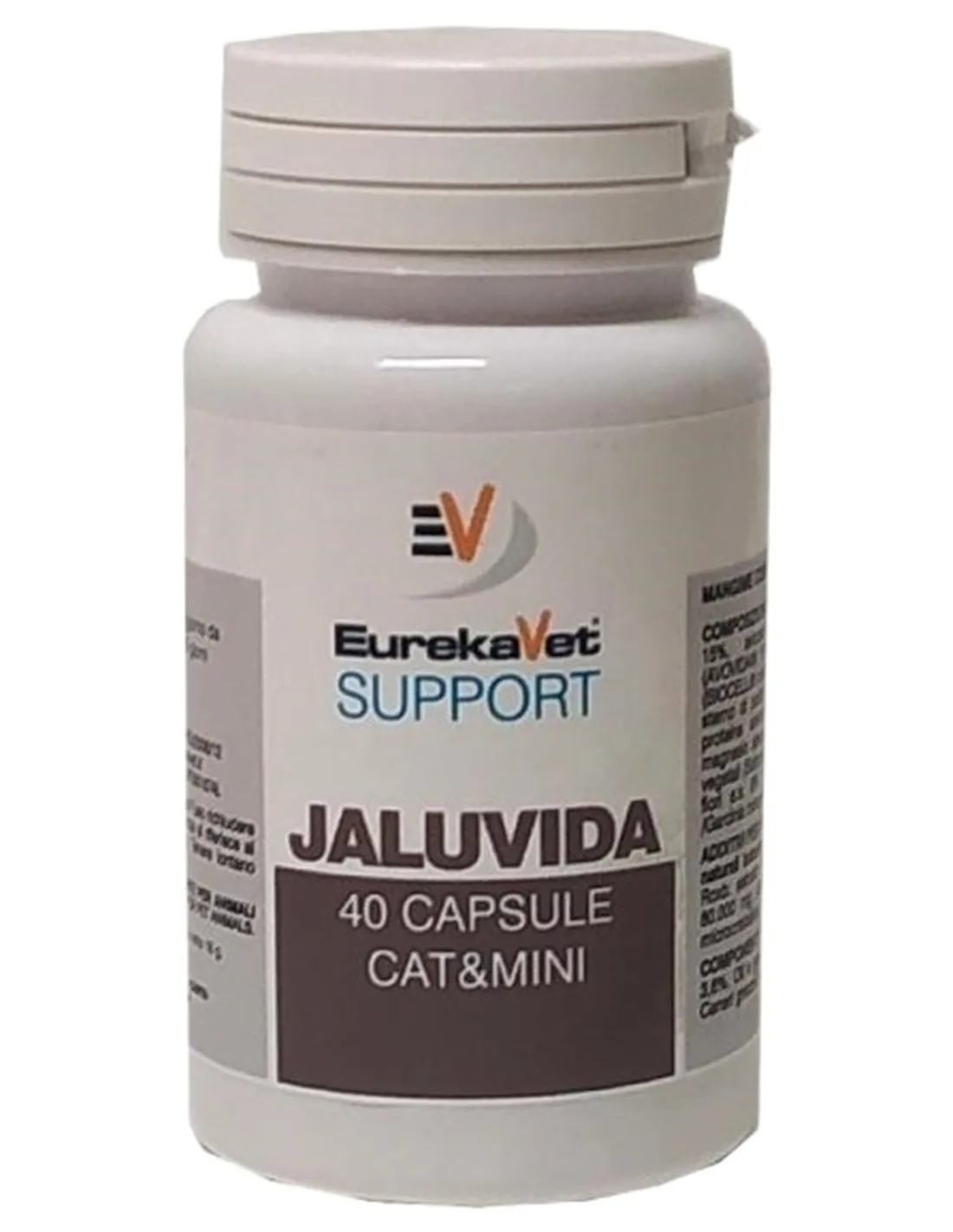 EurekaVet Support jaluvida cat e mini 40 capsule 400 mg   EurekaVet Support jaluvida cat e mini 40 capsule 400 mg