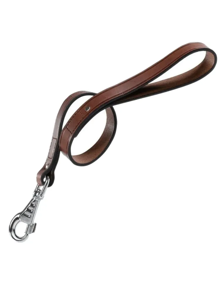 Ferplast vip gm20/60 marrone scuro guinzaglio con maniglia  