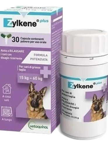 Vetoquinol zylkene plus cani 15-60 kg 30 capsule  