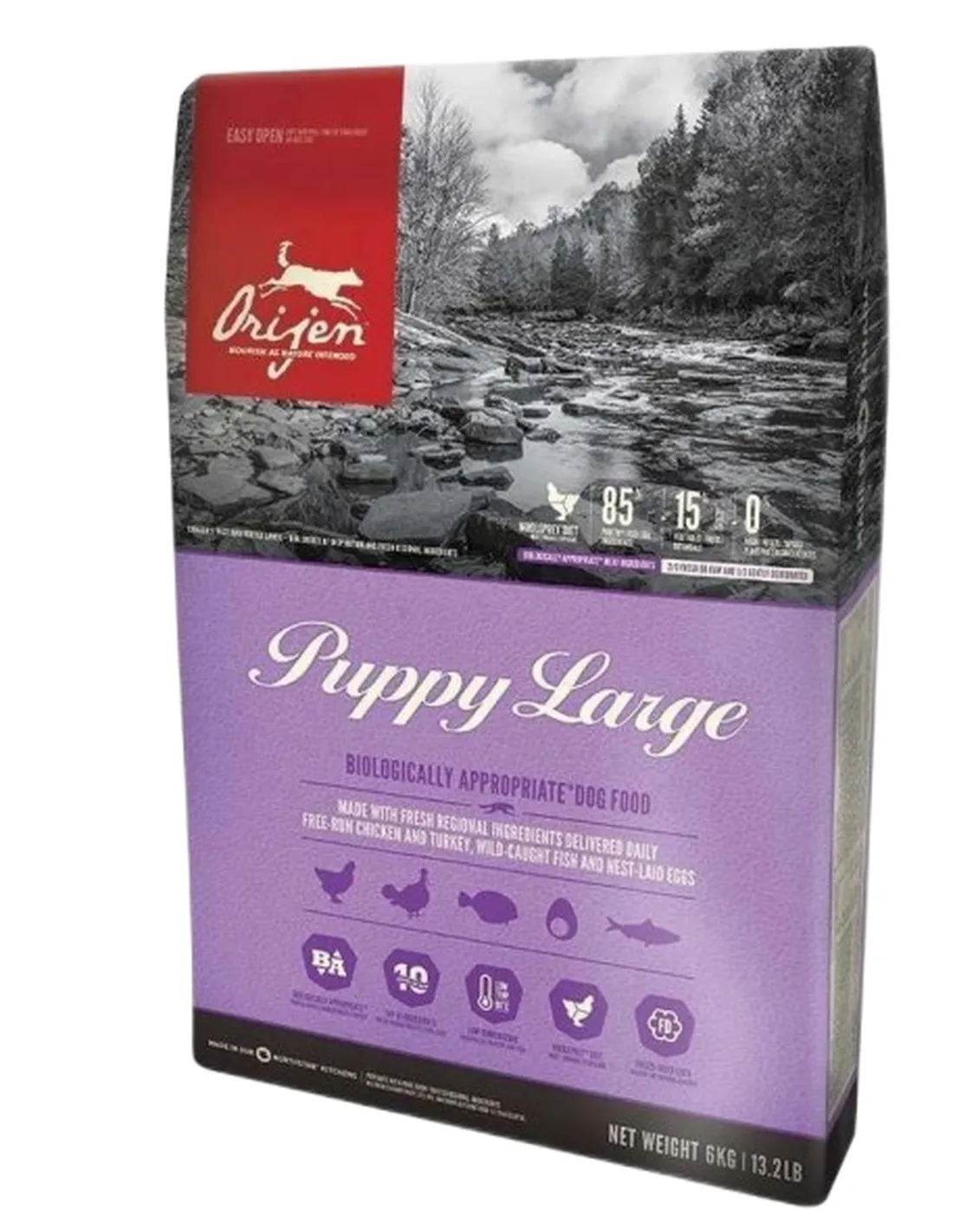 Orijen cane puppy large 11,4 kg  