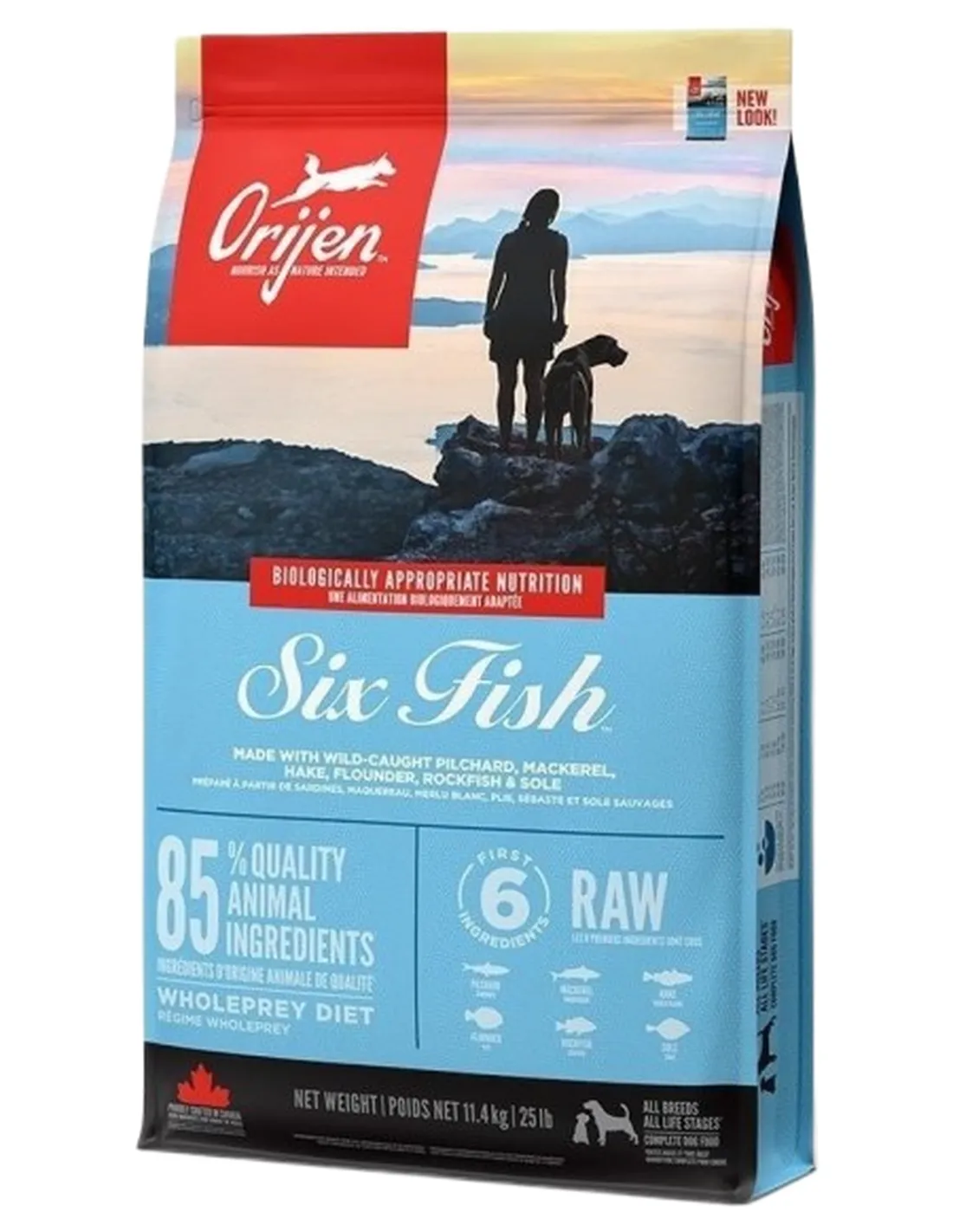 Orijen cane six fish 2 kg  