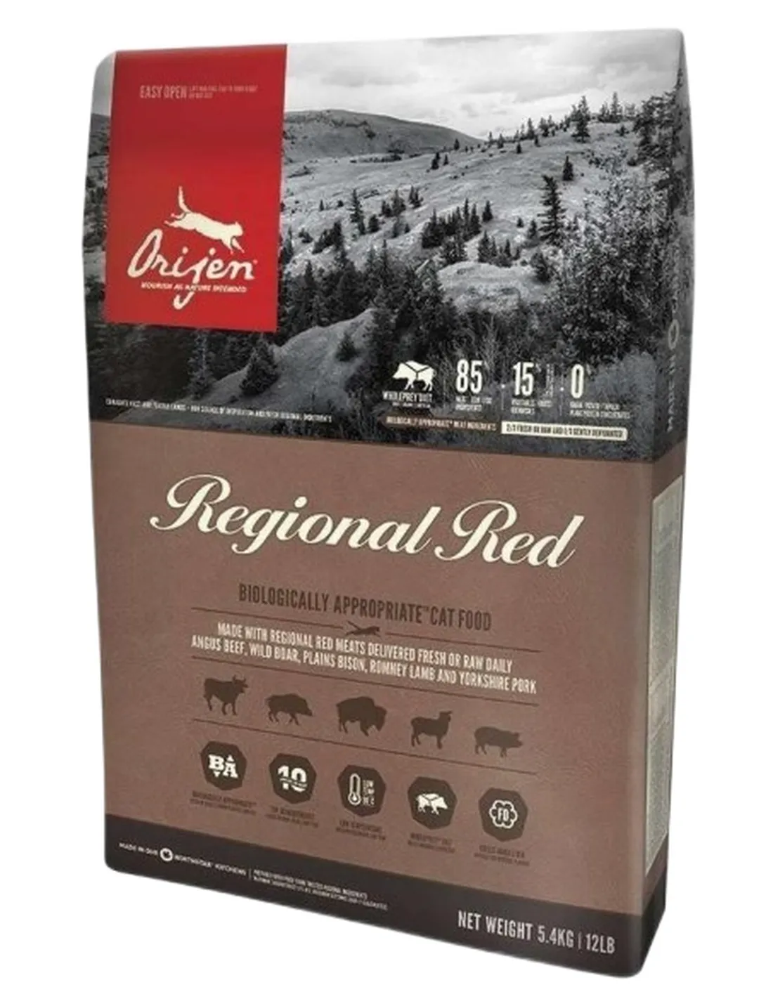 Orijen gatto regional red 1,8 kg  