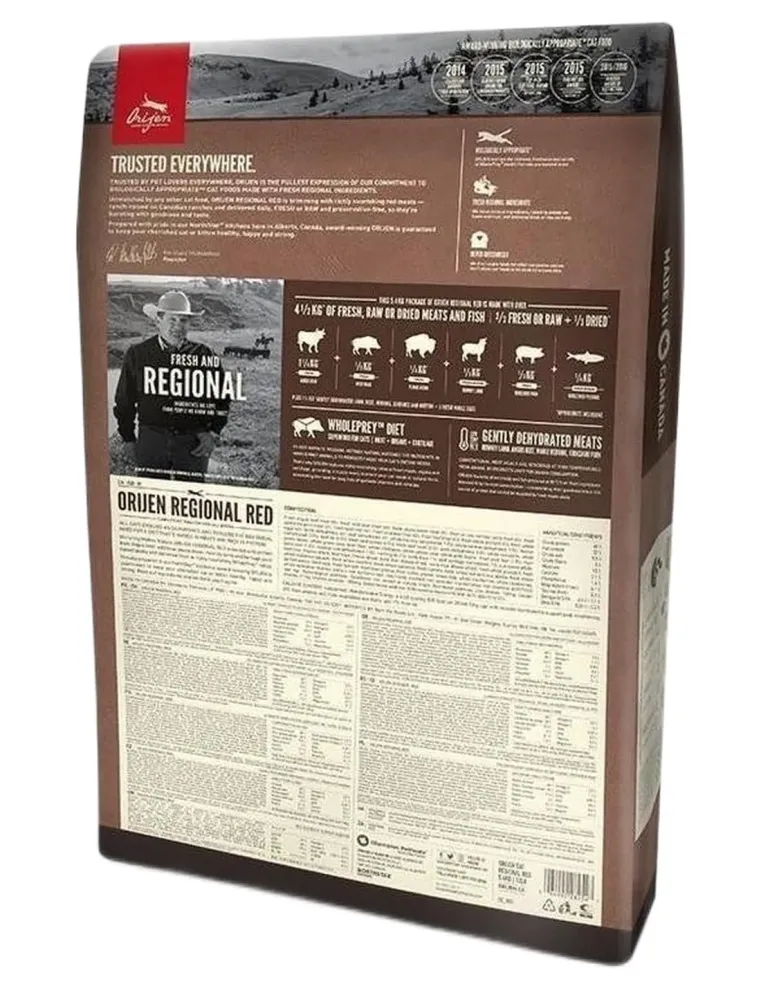 Orijen gatto regional red 1,8 kg  
