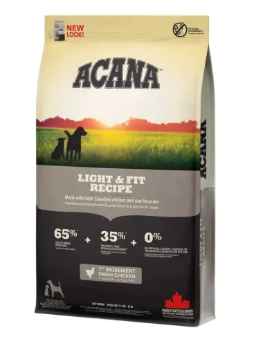 Acana cane light e fit recipe 11,4 kg  