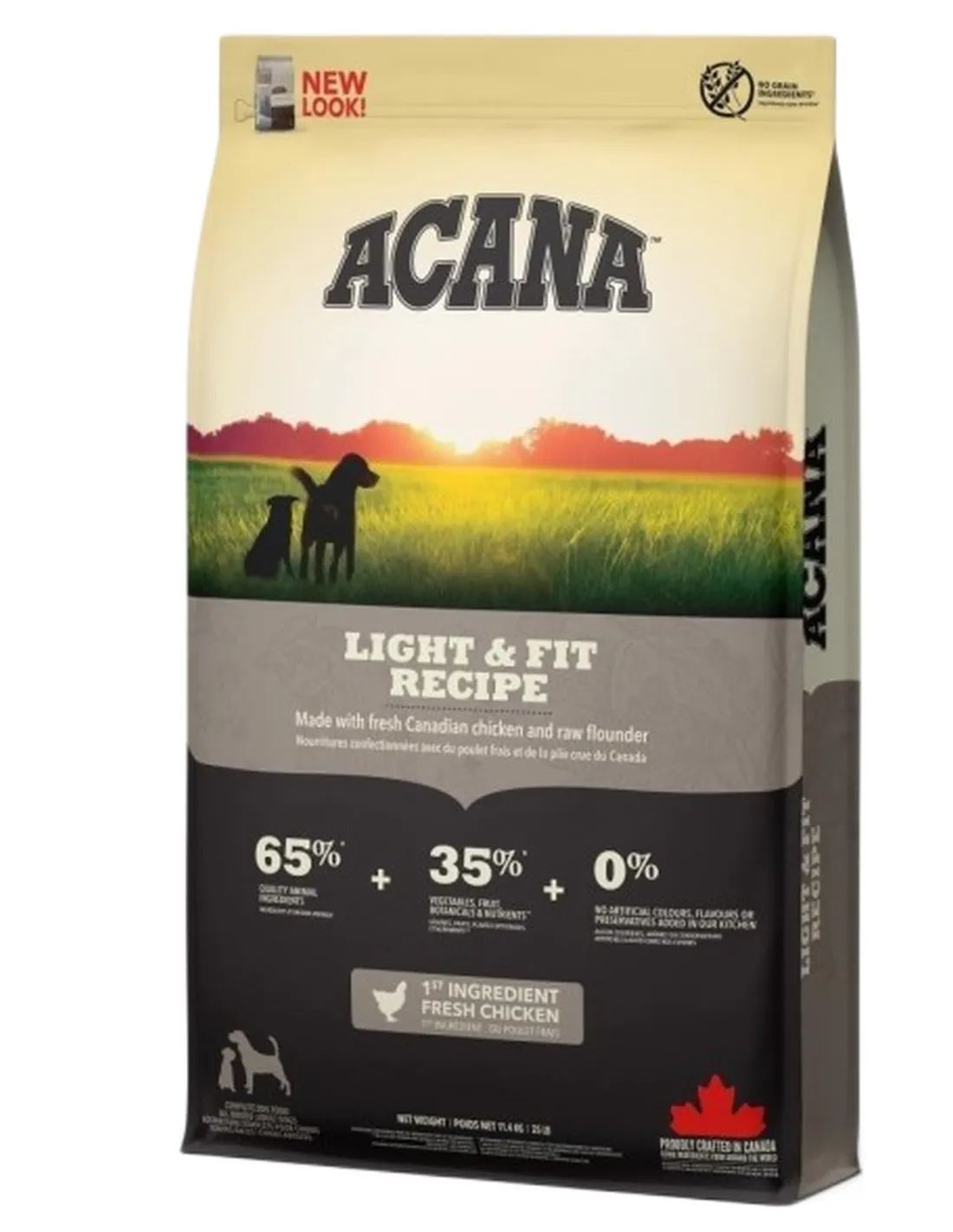 Acana cane light e fit recipe 11,4 kg   Acana cane light e fit recipe 11,4 kg