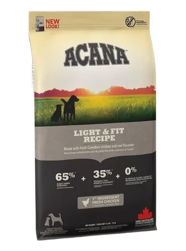 Acana cane light e fit recipe 2 kg