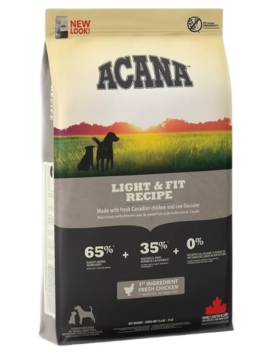 Acana cane light e fit recipe 2 kg  