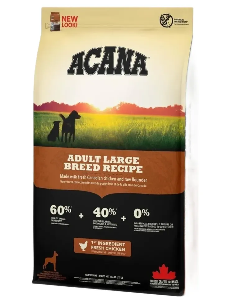 Acana cane adult large breed recipe 11,4 kg  