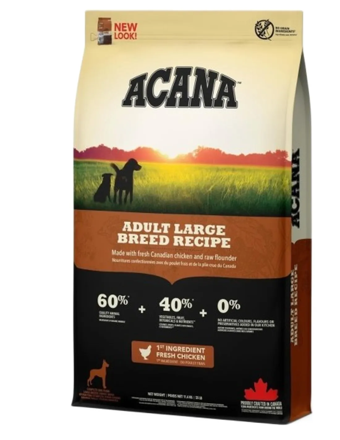 Acana cane adult large breed recipe 11,4 kg  