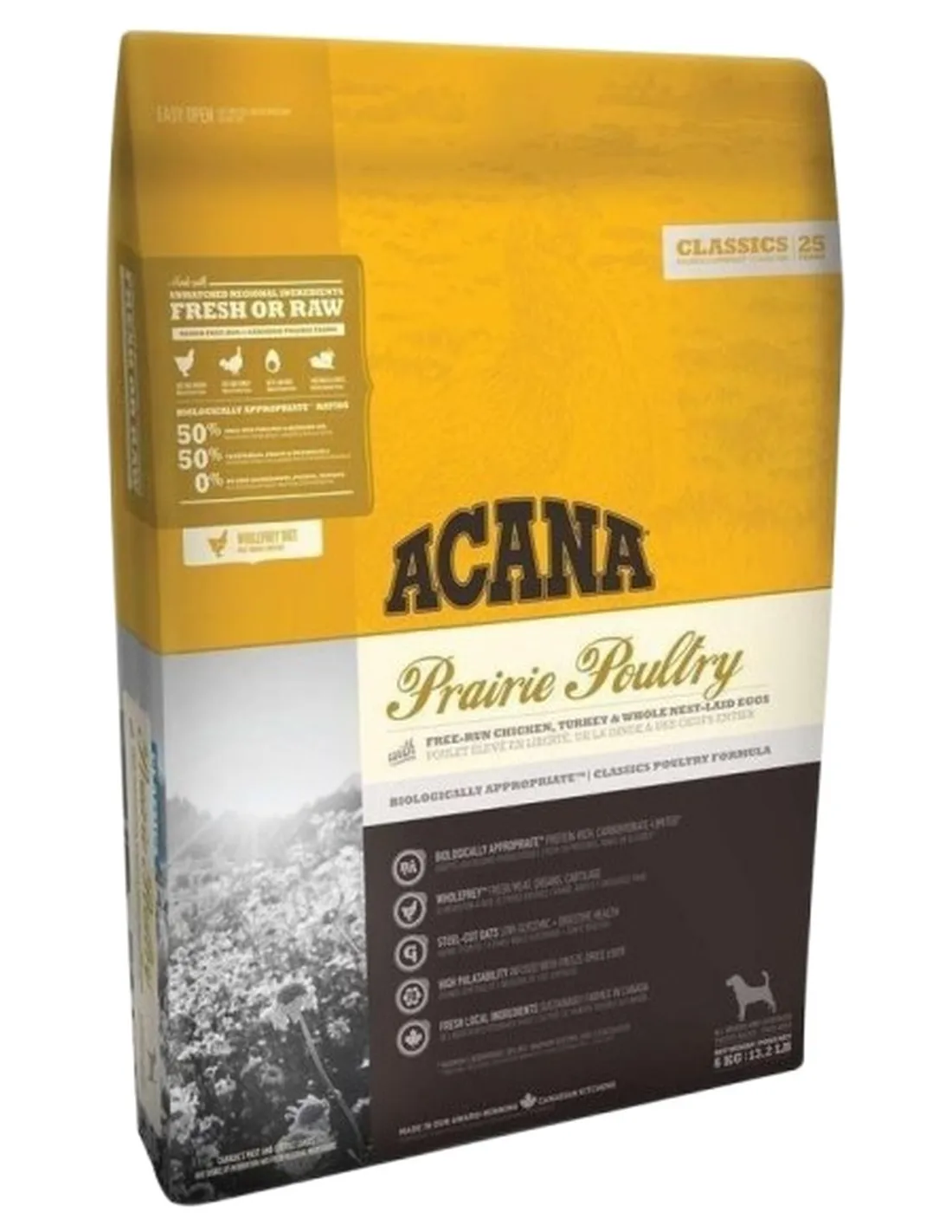 Acana adult prairie poultry dog 2 Kg classics 25  