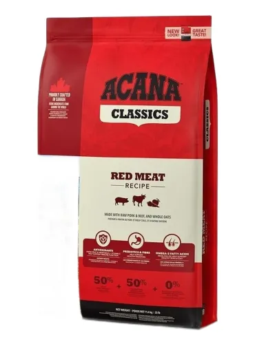 Acana adult red meat dog 11,4 Kg classics  