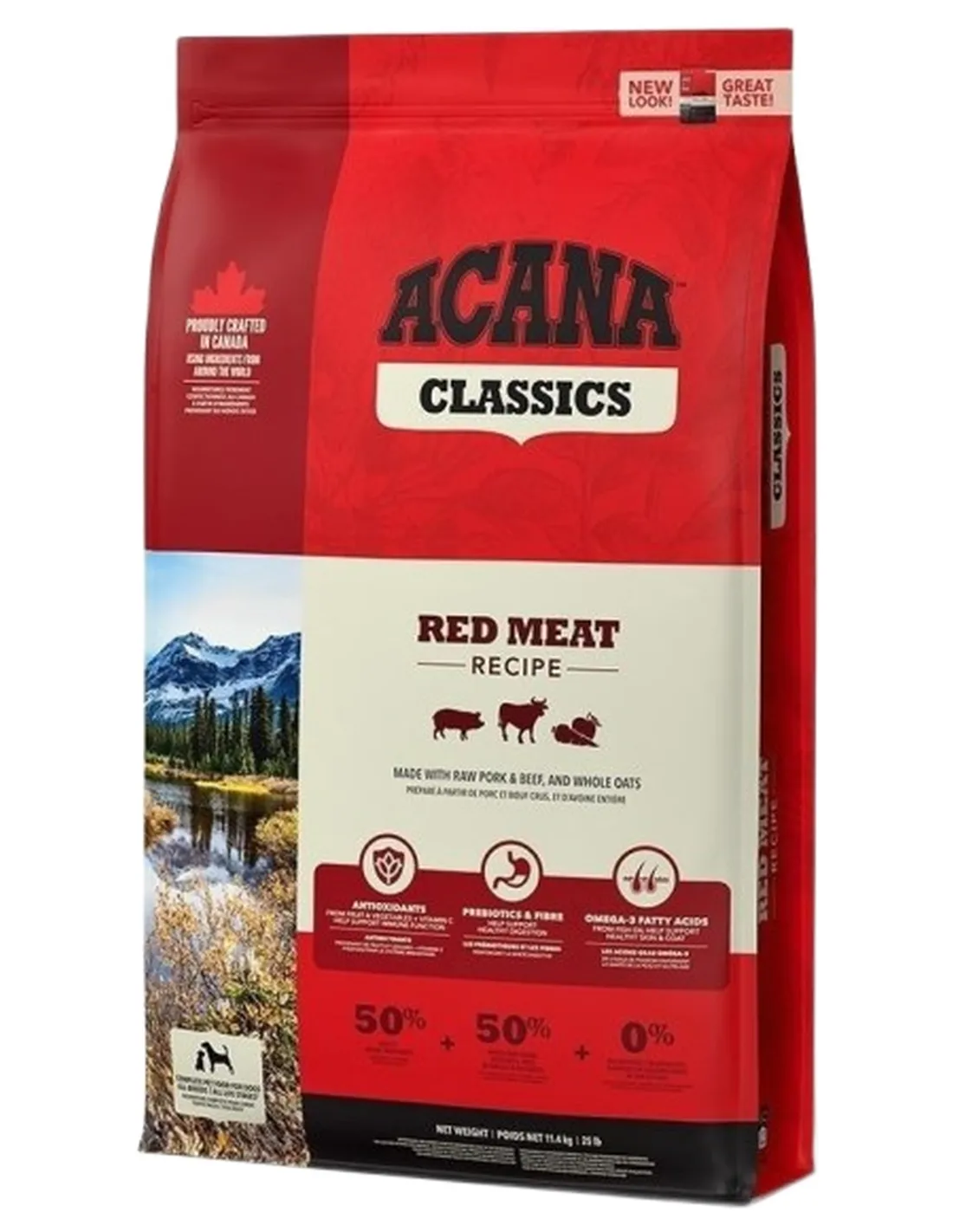 Acana adult red meat dog 2 Kg classics   Acana adult red meat dog 2 Kg classics