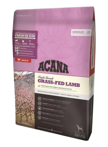 Acana grass-fed lamb dog 2 kg singles 25