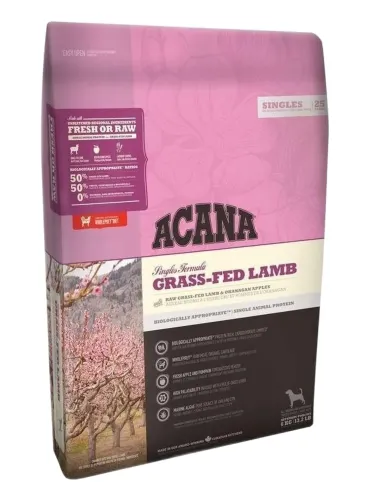 Acana grass-fed lamb dog 6 kg singles 25  