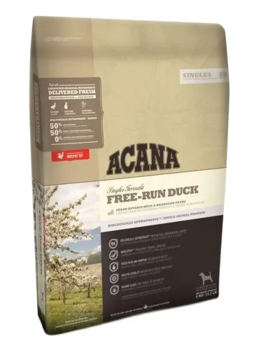 Acana free run duck dog 11,4 kg singles 25