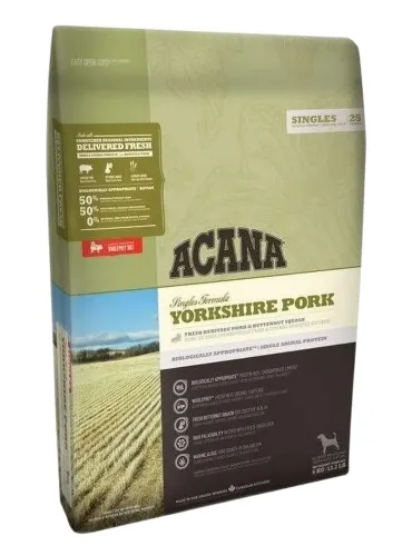 Acana adult yorkshire pork dog 2 kg singles 25  