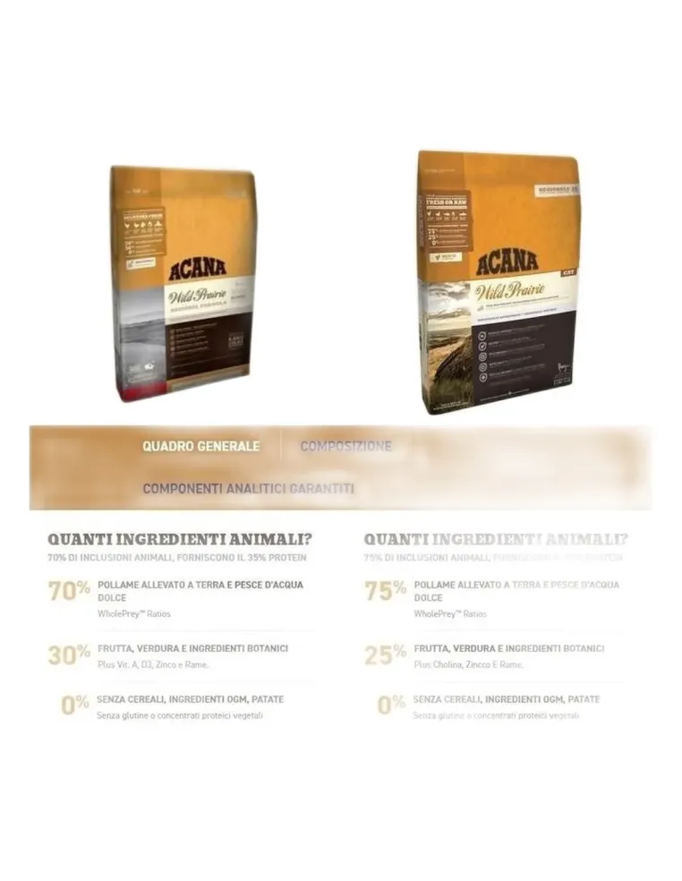Acana wild prairie cat 340 g regionals 25  