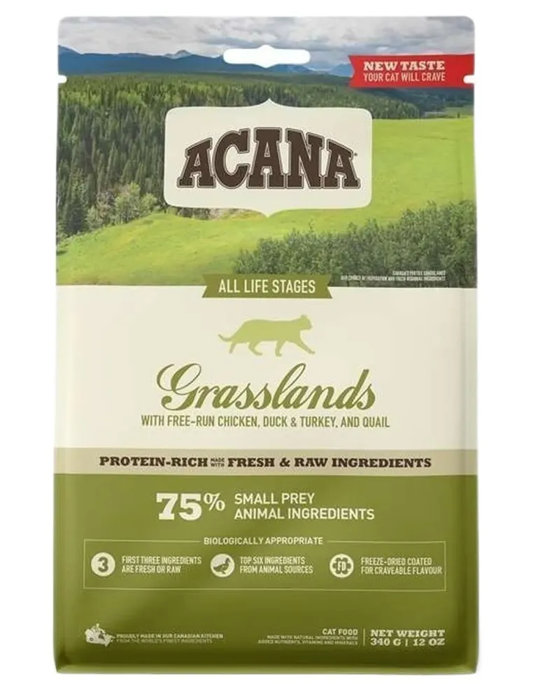 Acana grasslands gatto 340 gr  