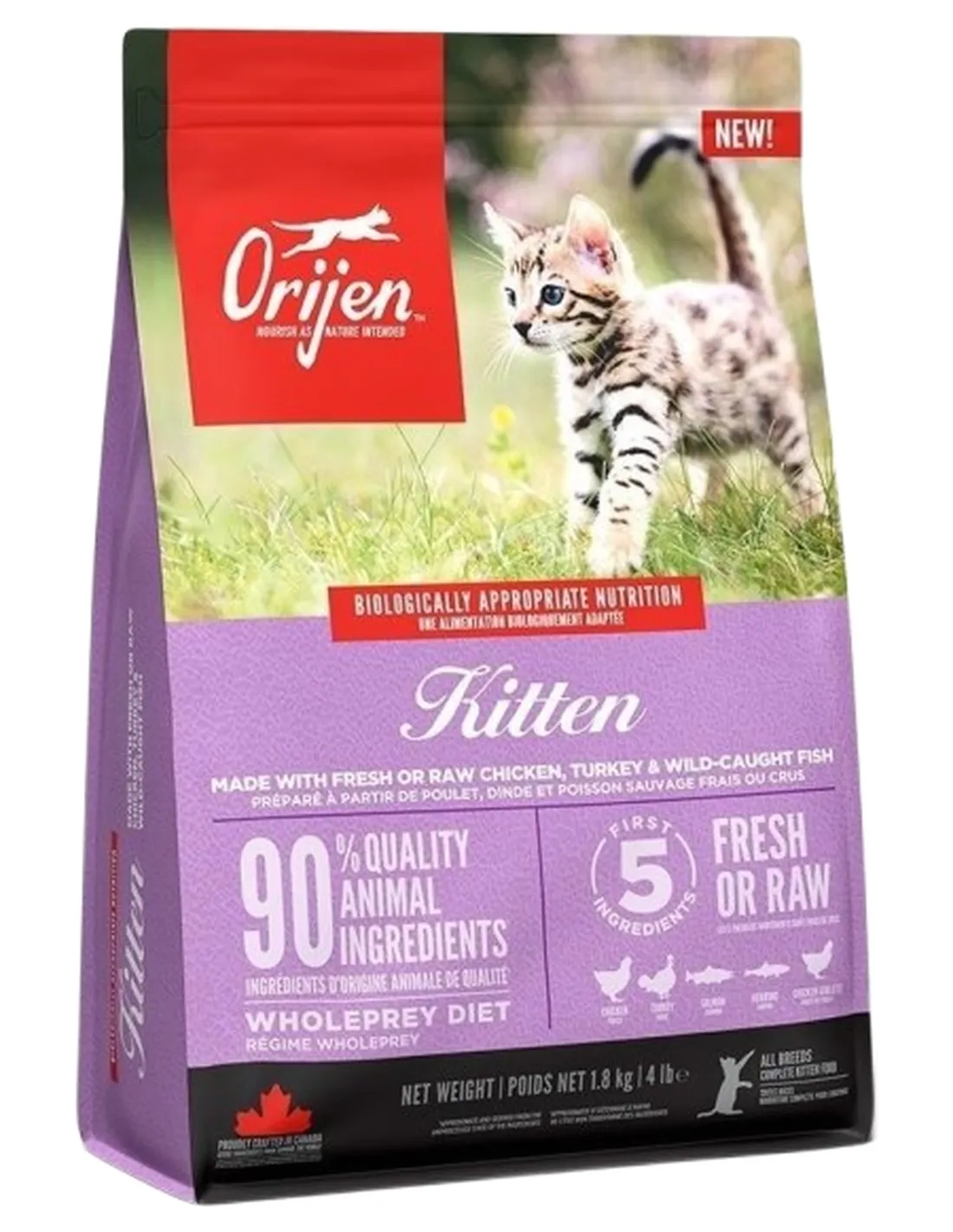 Orijen kitten 1,8 kg  