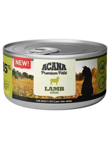 Acana premium pate gatto agnello 85 gr