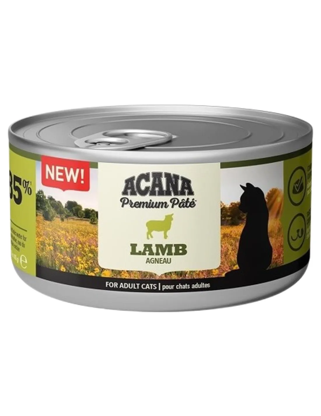 Acana premium pate gatto agnello 85 gr   Acana premium pate gatto agnello 85 gr