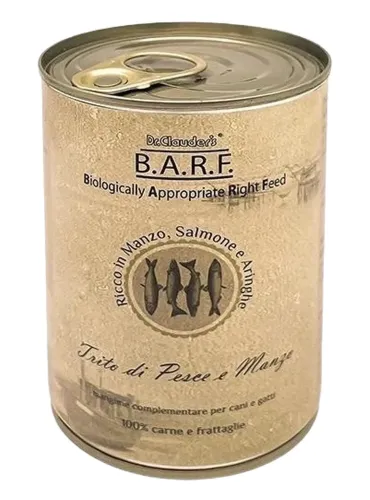 Dr.Clauder's Barf trito di pesce e manzo 400 gr  
