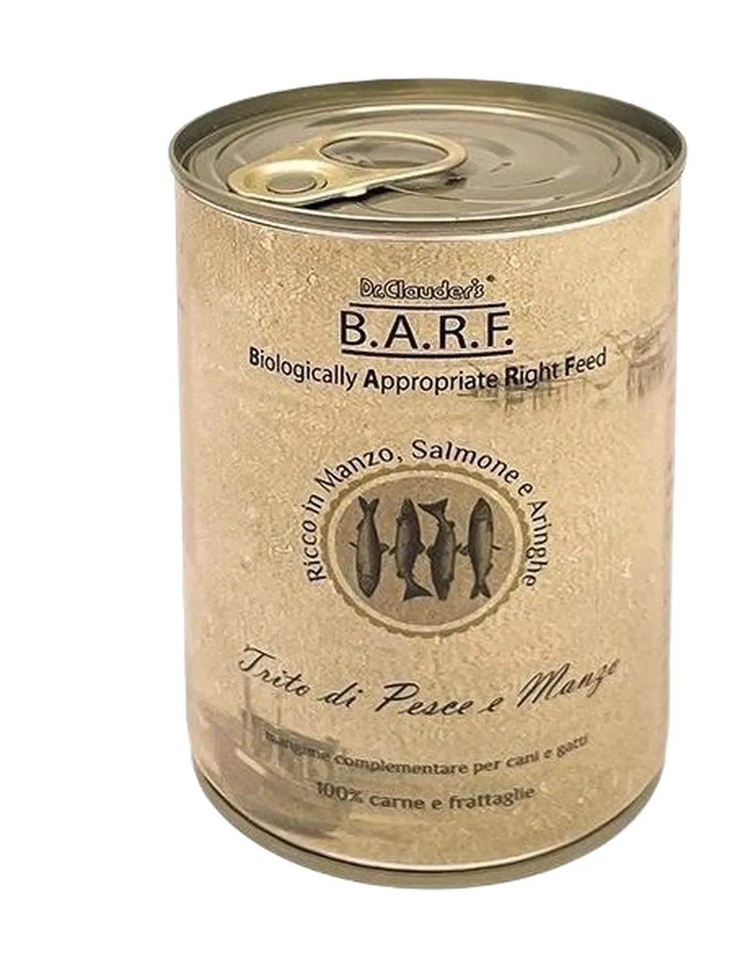 Dr.Clauder's Barf trito di pesce e manzo 400 gr  