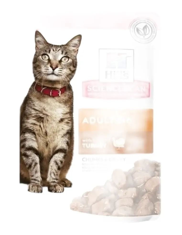Hill's adult feline tacchino busta 85 gr  
