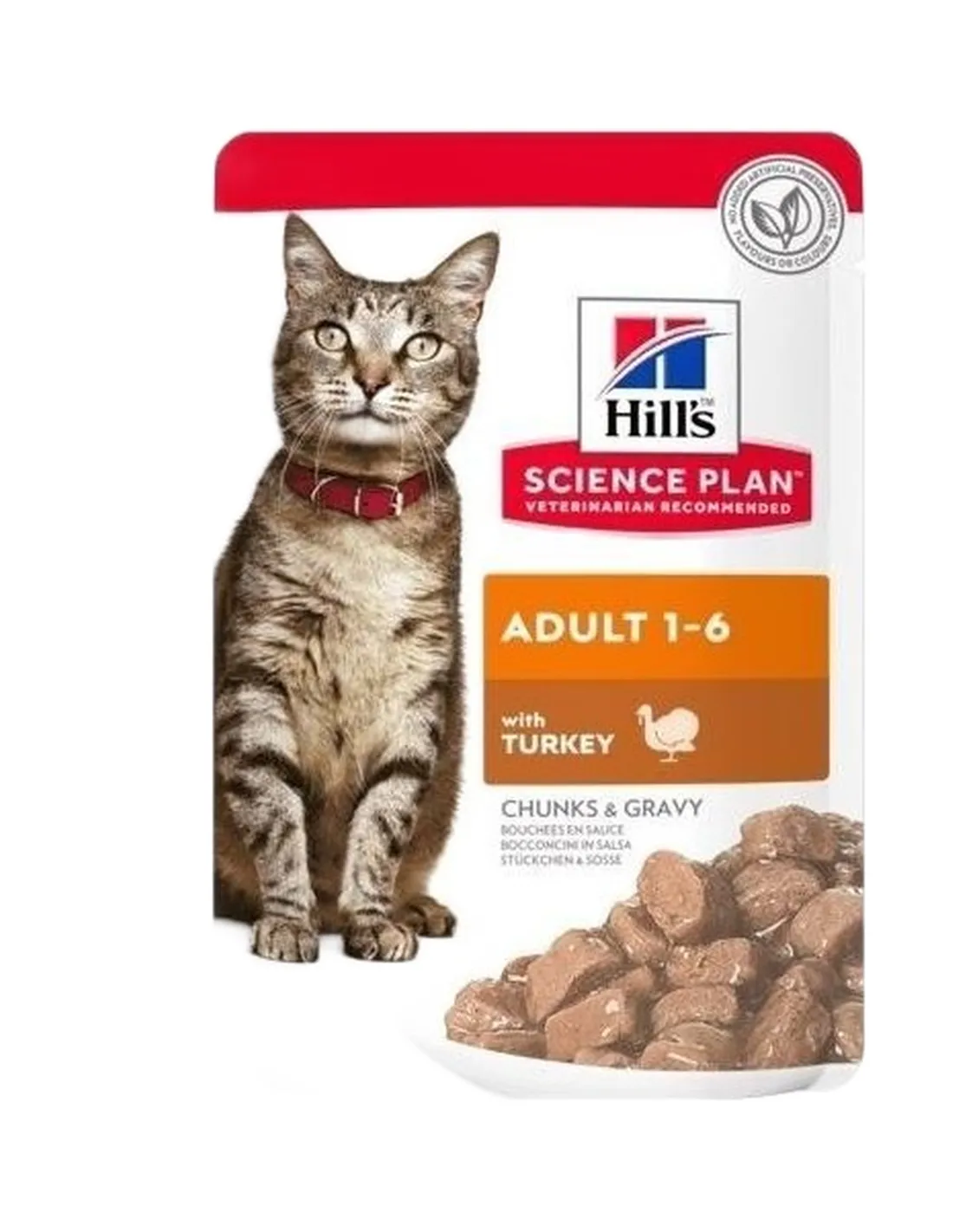 Hill's adult feline tacchino busta 85 gr  