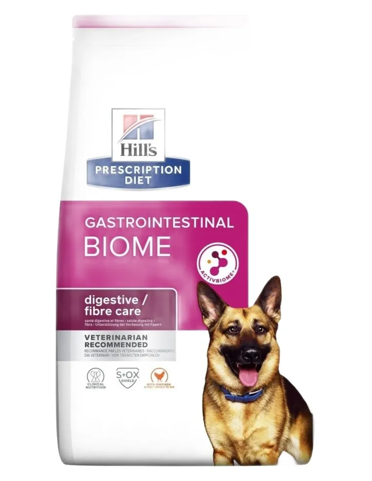 Hill's cane gastrointestinal biome digestive fibre care pollo 4 kg  