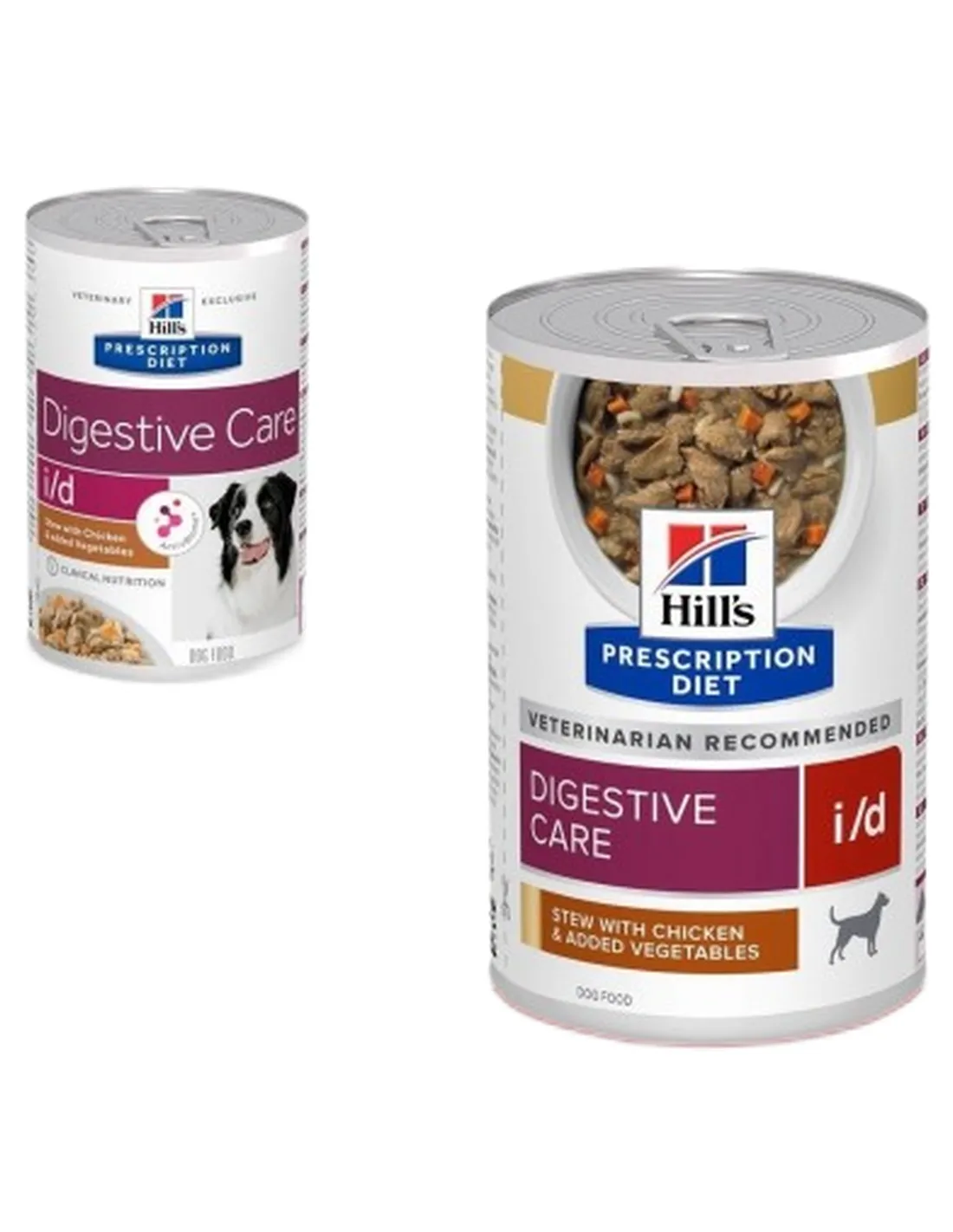 Hill's i/d canine spezzatino pollo e verdure 354 gr  