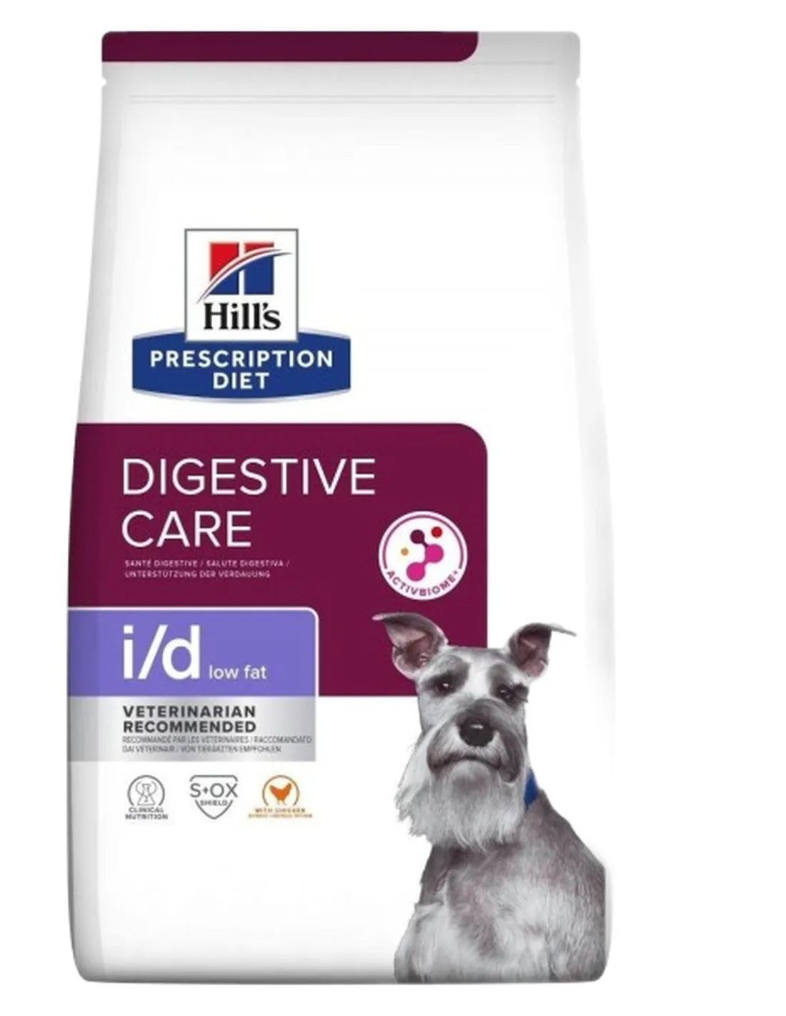 Hill's cane i/d low fat digestive care 1,5 kg  
