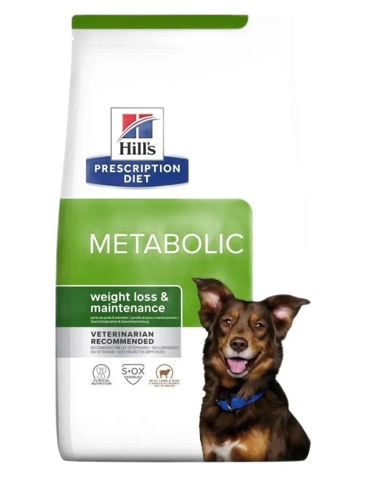 Hill's cane metabolic weight loss e maintenance agnello e riso 1,5 kg  
