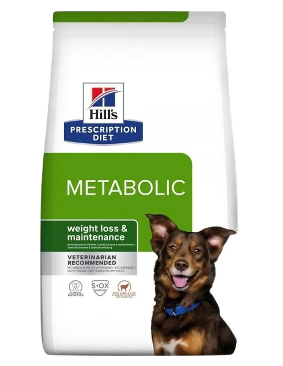 Hill's cane metabolic weight loss e maintenance agnello e riso 1,5 kg  
