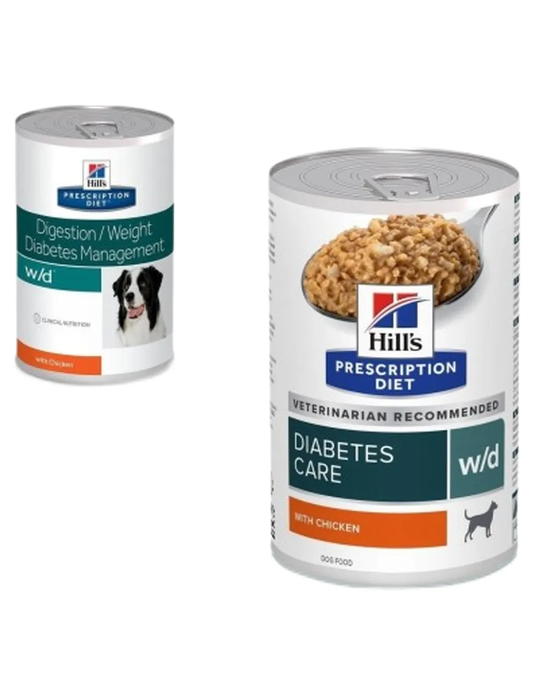 Hill's cane w/d diabetes care lattina con pollo 370 gr
