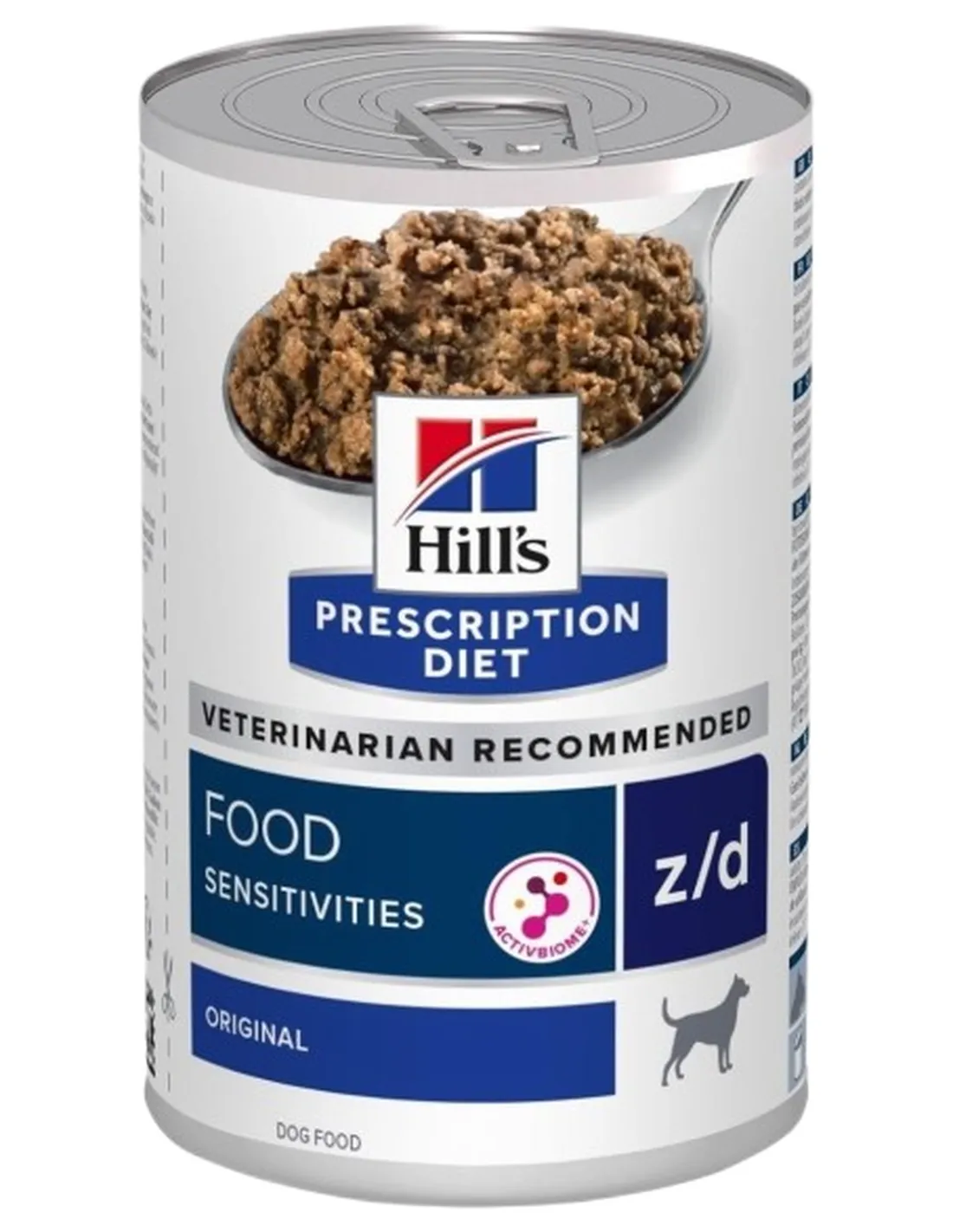 Hill's cane z/d food sensitivities lattina 370 gr  