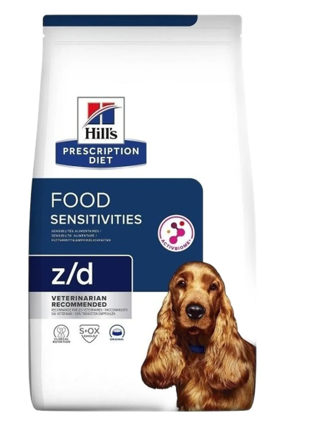 Hill's cane z/d food sensitivities 10 kg  