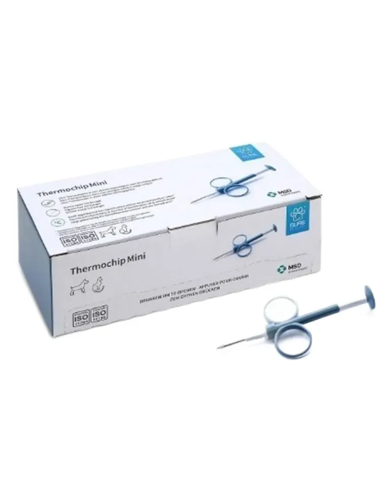 Microchip tèrmochip per cani, gatti e furetti  