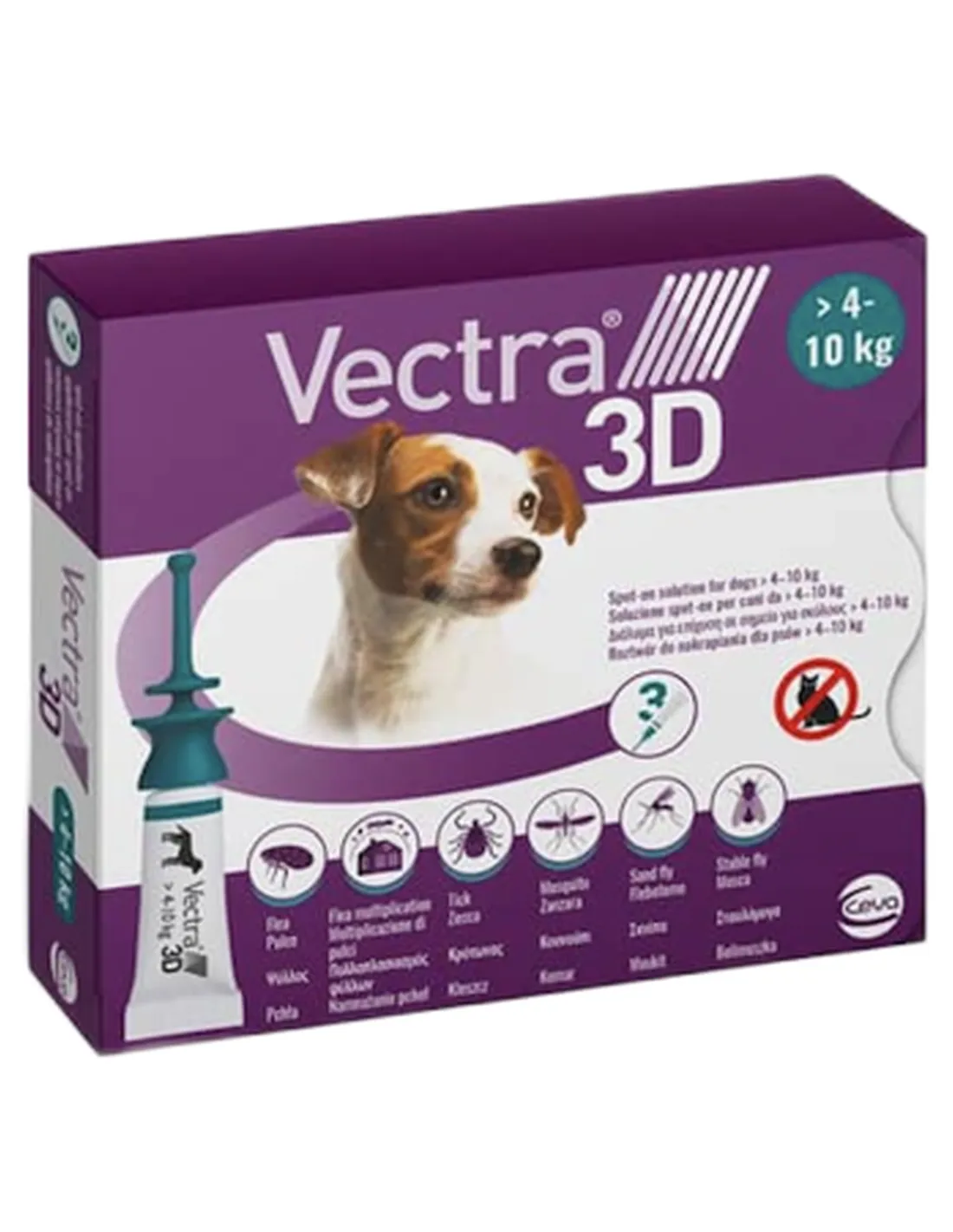 Vectra 3D 4-10 kg 3 pipette  