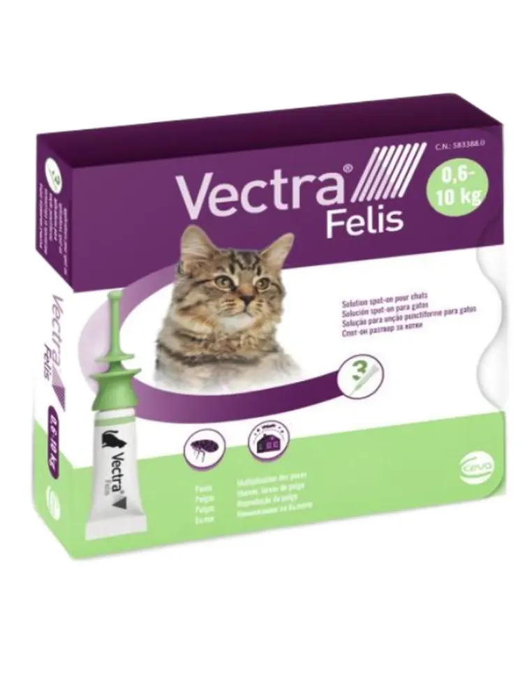 Vectra Felis 3 pipette per gatti  
