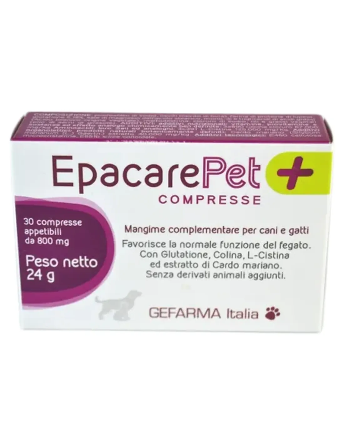 Epacare Pet + Plus 30 compresse