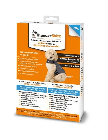 Thundershirt Dog Grey M Thundershirt Dog Grey M