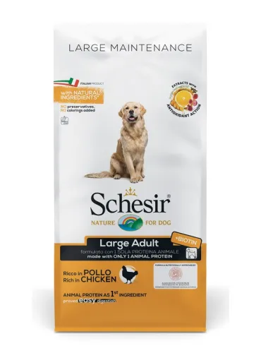 Schesir Dog Large Chicken 12 Kg