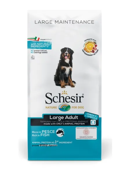 Schesir Dog Large Pesce 12 Kg