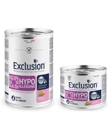 Exclusion Hypo Puppy Pork Pea 200 gr