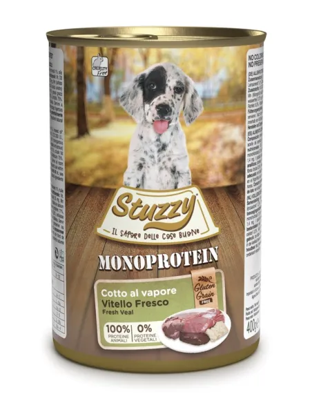 Stuzzydog Monop. Puppy Vitello 400gr Stuzzydog Monop. Puppy Vitello 400gr